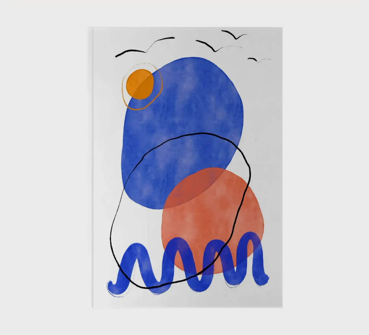 Playing Shapes No 6 notebook by treechild