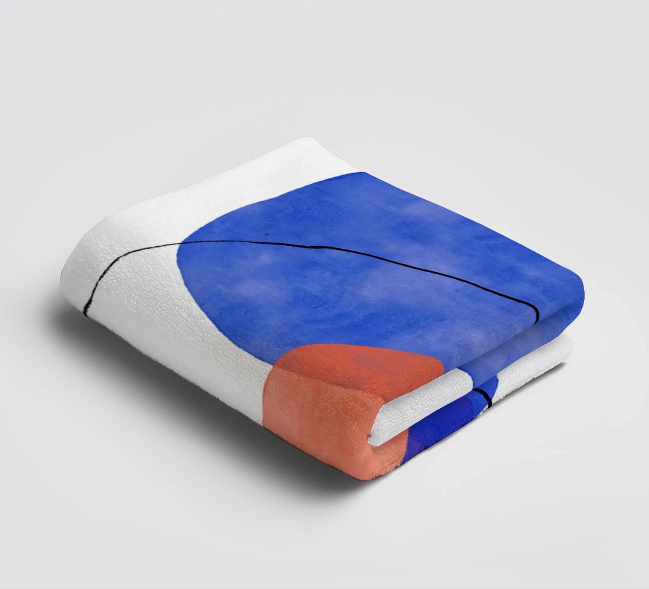 Playing Shapes No 6 Handtuch von treechild