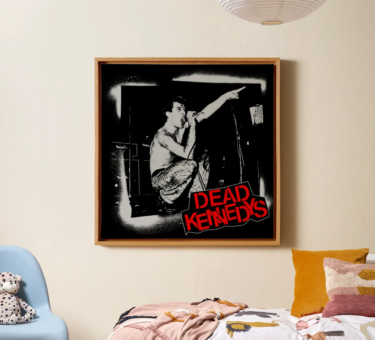 The Performer Dead K Klassiek T-Shirt canvas met Baklijst van igoshartwrks