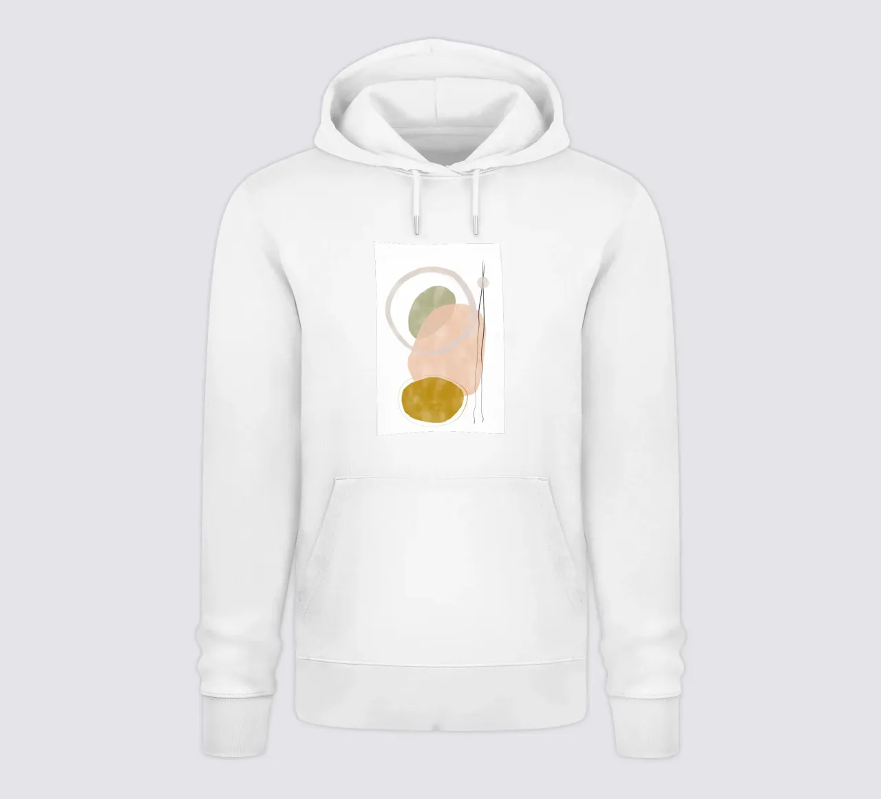 Playing Shapes No 3 felpa con cappuccio da treechild