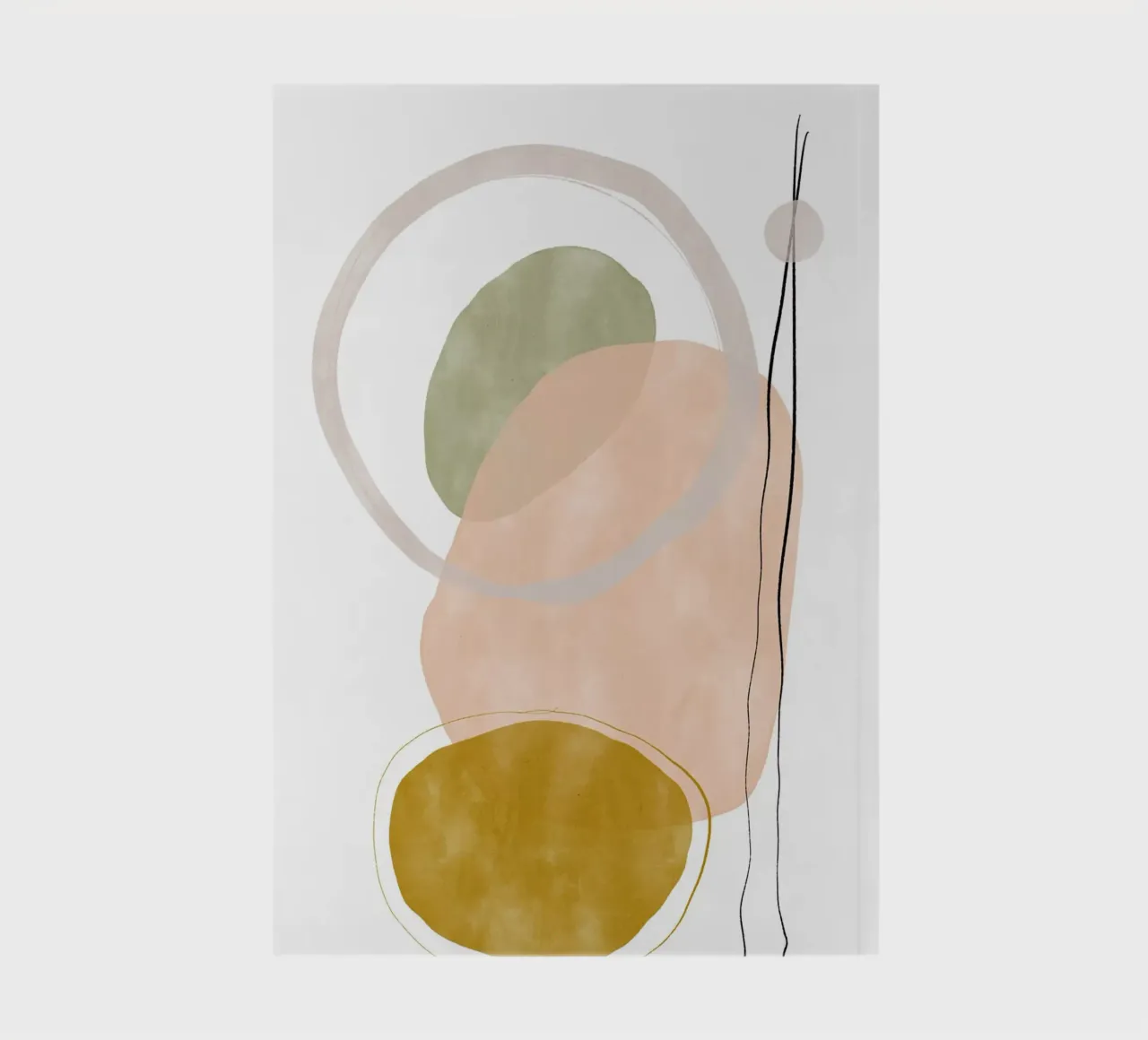 Playing Shapes No 3 notebook by treechild