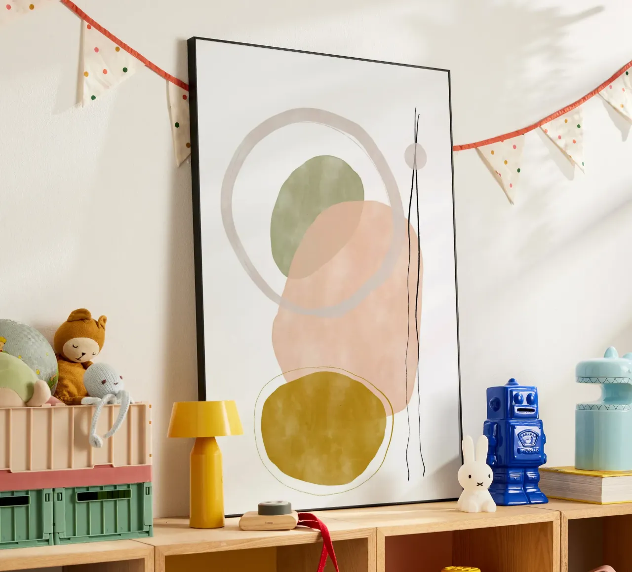 Playing Shapes No 3 alluminio dibond da treechild