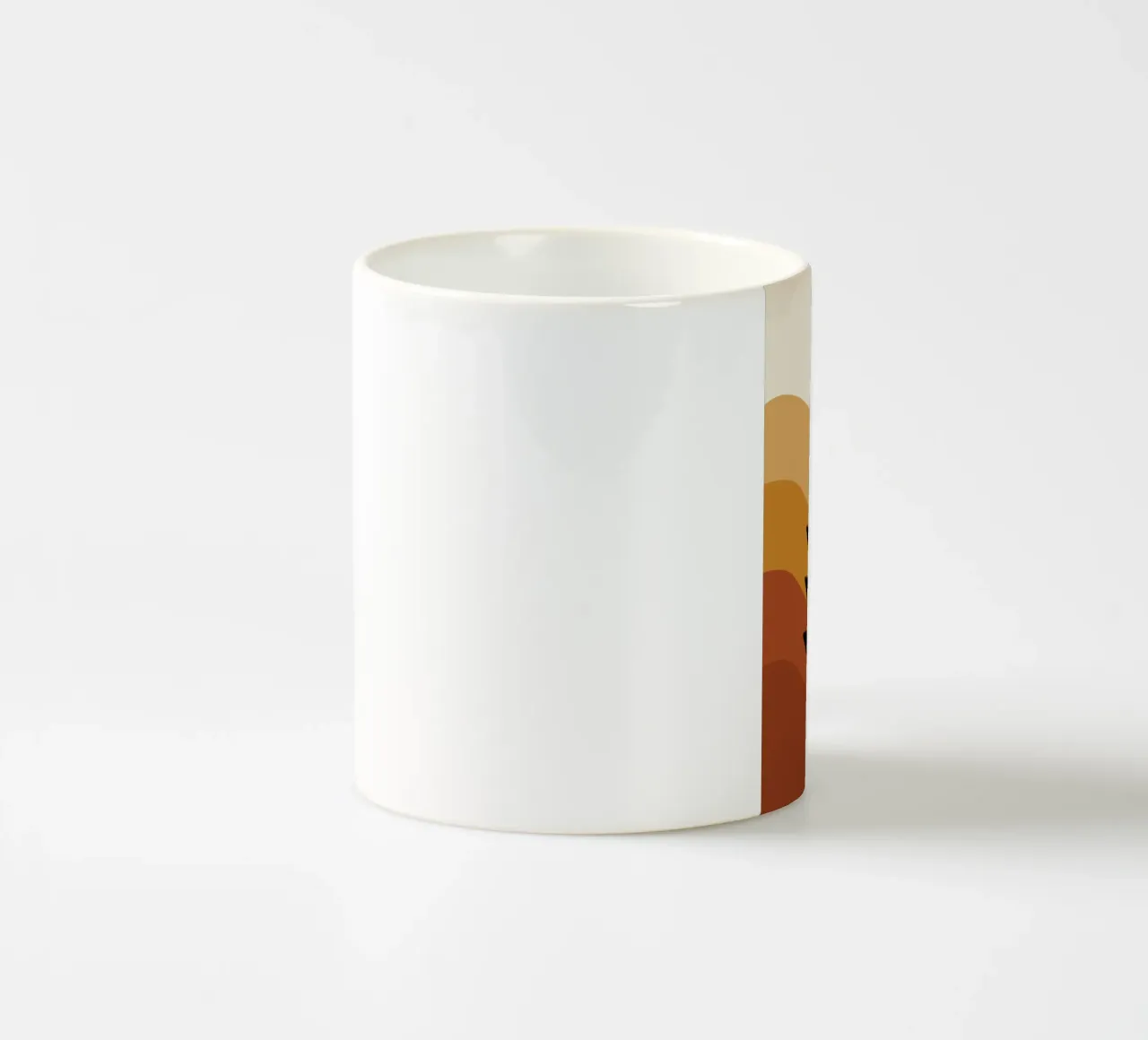 Boho Fern tazza in ceramica da LisaArtes