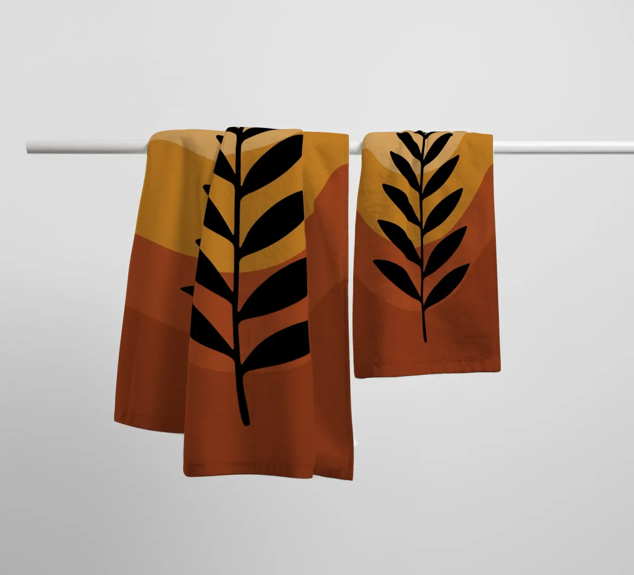 Boho Fern Handtuch von LisaArtes