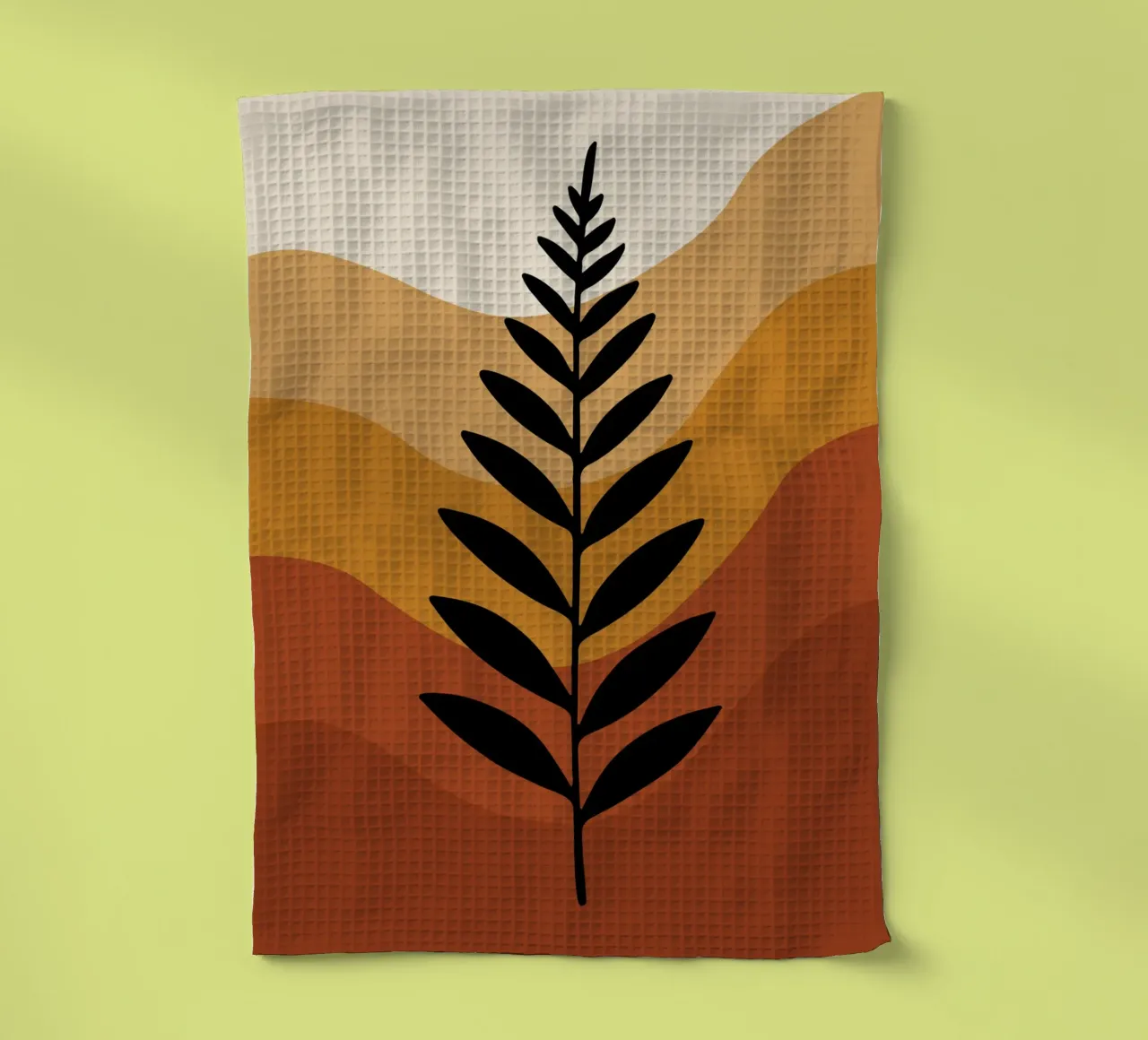 Boho Fern Geschirrtuch von LisaArtes
