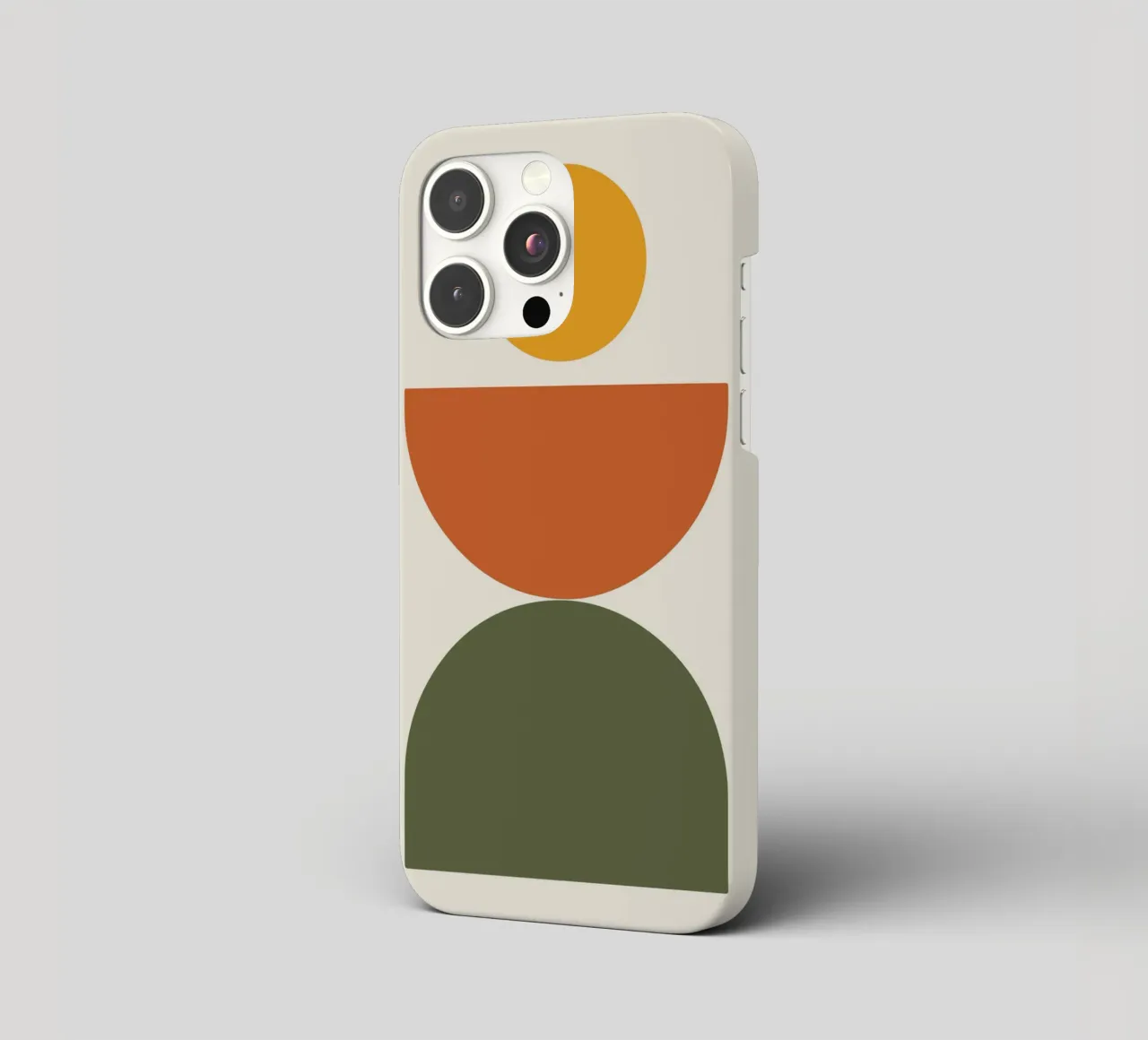 Boho Float Geometric Forms with Soft Shadows iPhone Hülle von LisaArtes