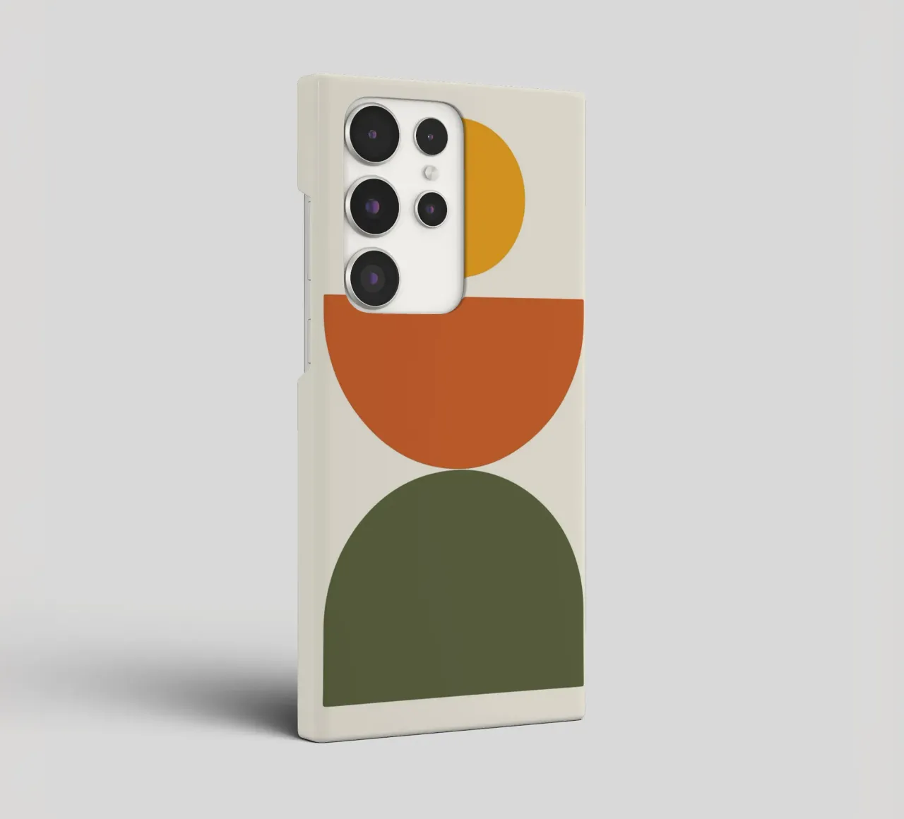 Boho Float Geometric Forms with Soft Shadows cover samsung da LisaArtes