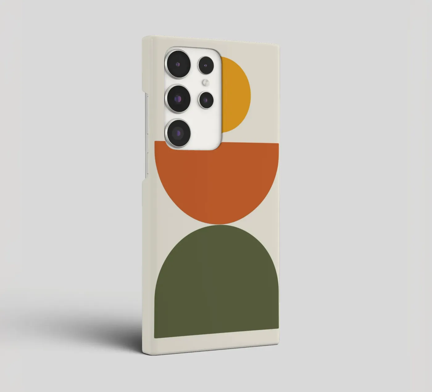 Boho Float Geometric Forms with Soft Shadows coque samsung de LisaArtes