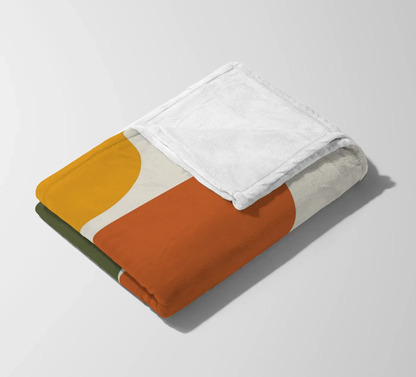 Boho Float Geometric Forms with Soft Shadows Fleecedecke von LisaArtes