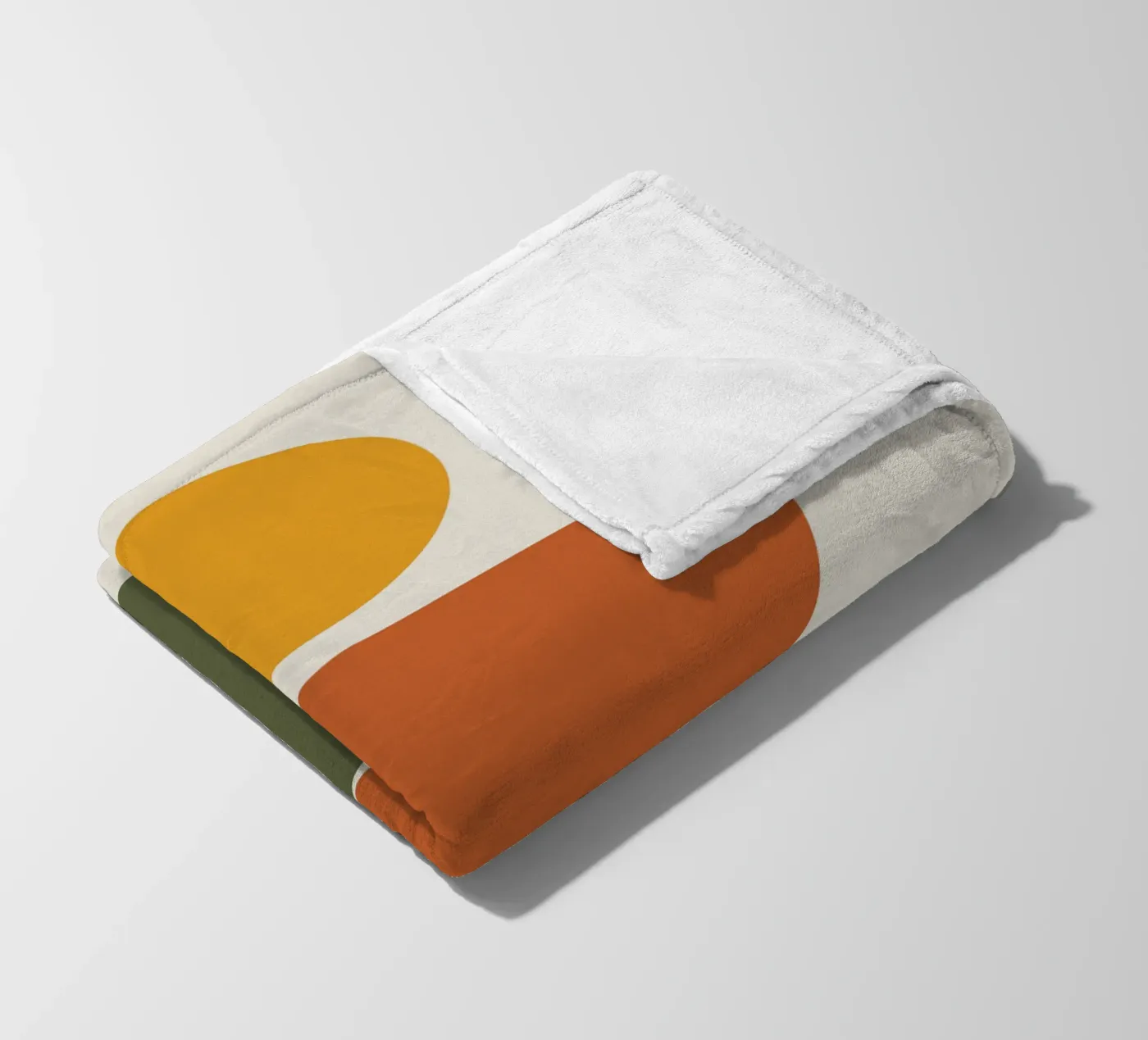 Boho Float Geometric Forms with Soft Shadows Fleecedecke von LisaArtes