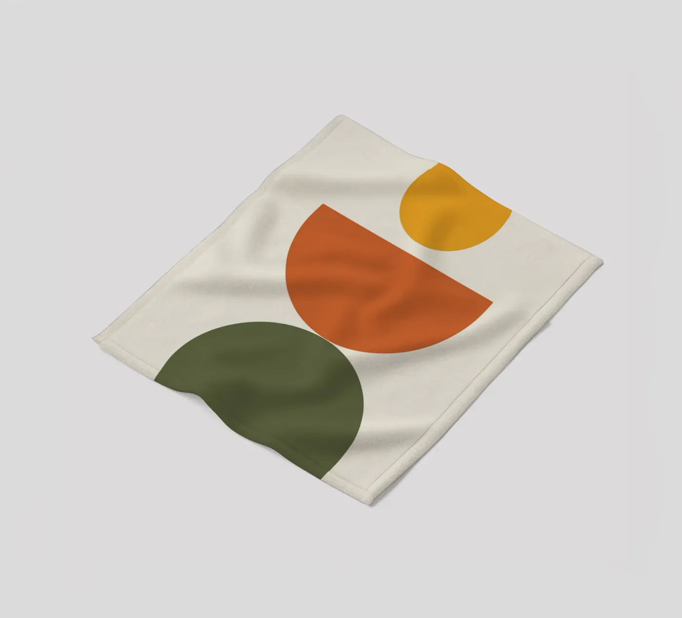 Boho Float Geometric Forms with Soft Shadows Fleecedecke von LisaArtes