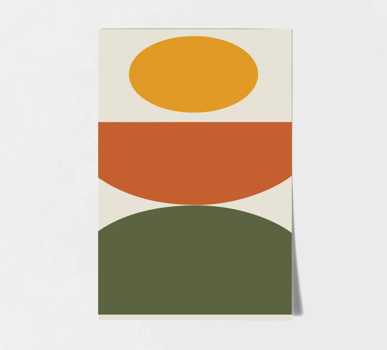 Boho Float Geometric Forms with Soft Shadows sticker sheet by LisaArtes