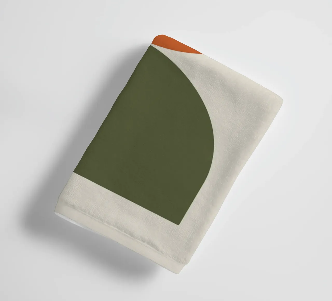 Boho Float Geometric Forms with Soft Shadows serviette de bain de LisaArtes