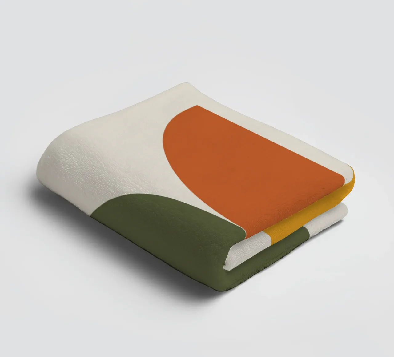 Boho Float Geometric Forms with Soft Shadows serviette de bain de LisaArtes