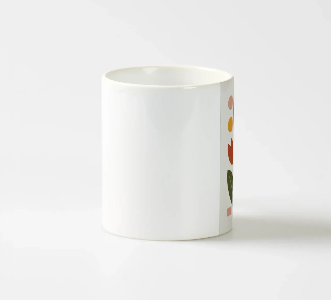 Bold Boho Tulips 1 tazza in ceramica da LisaArtes