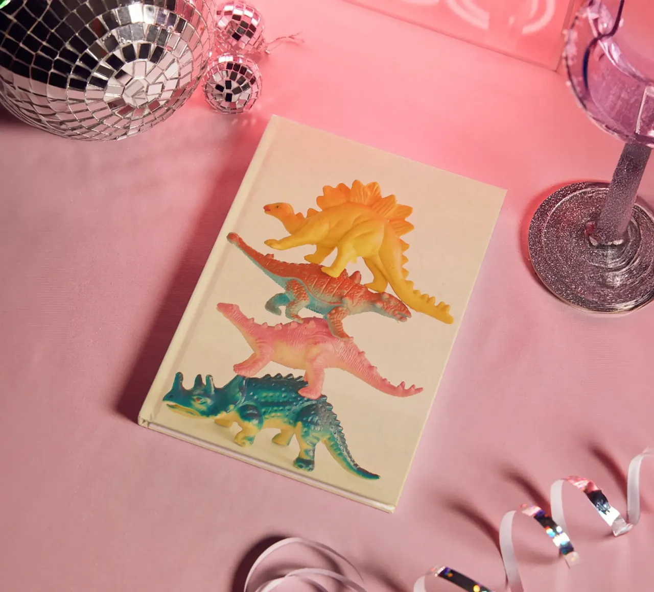 Dinosaur Antics notebook by Cassia Beck Photography