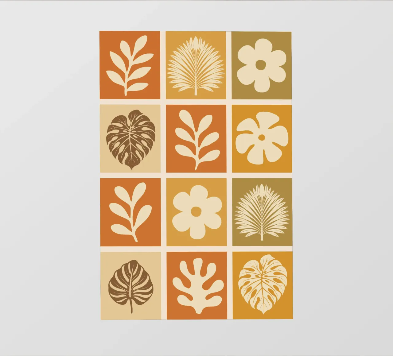 Botanical Grid telo in pvc da LisaArtes