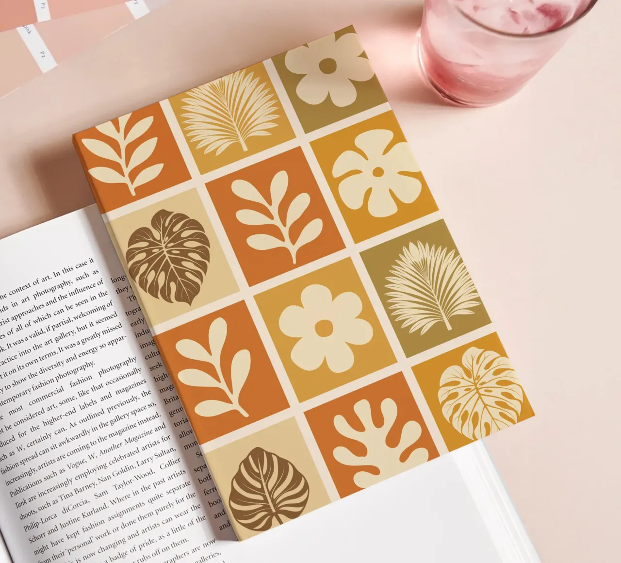 Botanical Grid notebook by LisaArtes