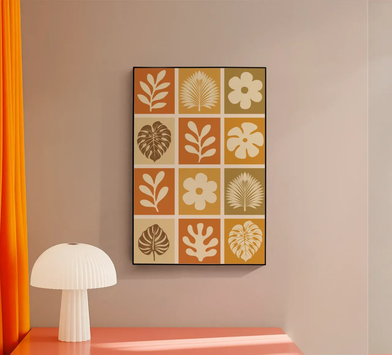 Botanical Grid plexiglass da LisaArtes