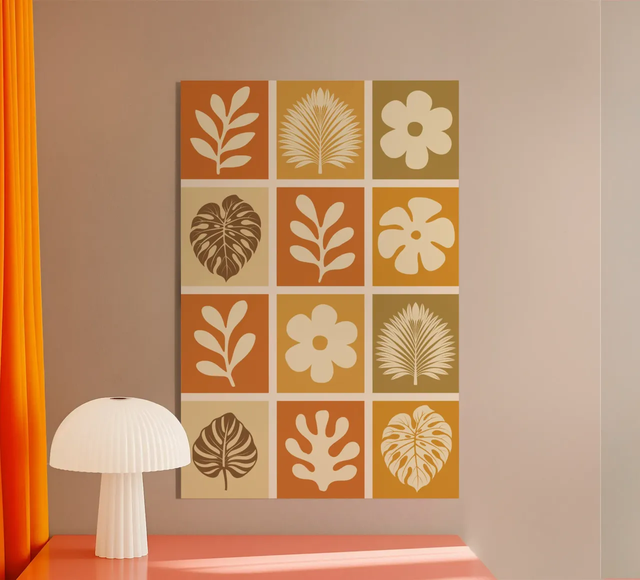 Botanical Grid plexiglass da LisaArtes