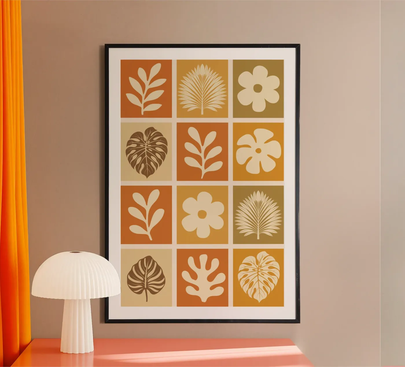 Botanical Grid poster da LisaArtes