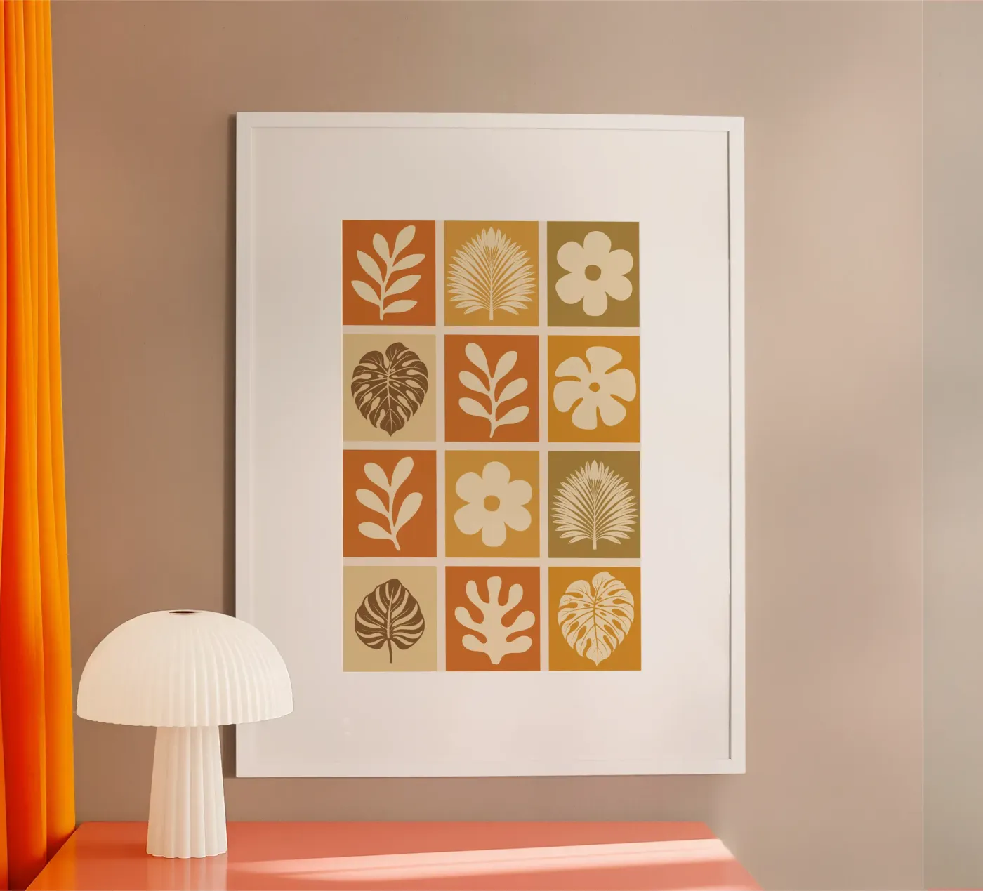 Botanical Grid poster da LisaArtes