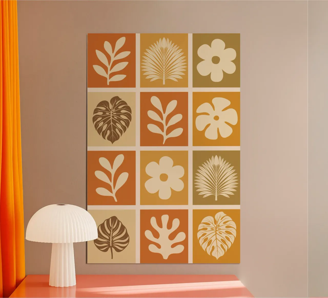 Botanical Grid poster da LisaArtes