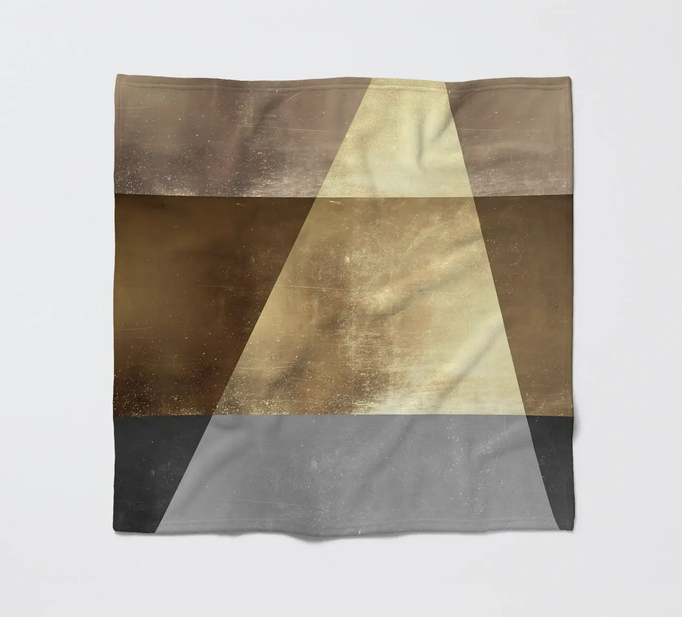 triangle light shadow texture Fleecedecke von Patrick M Gerber