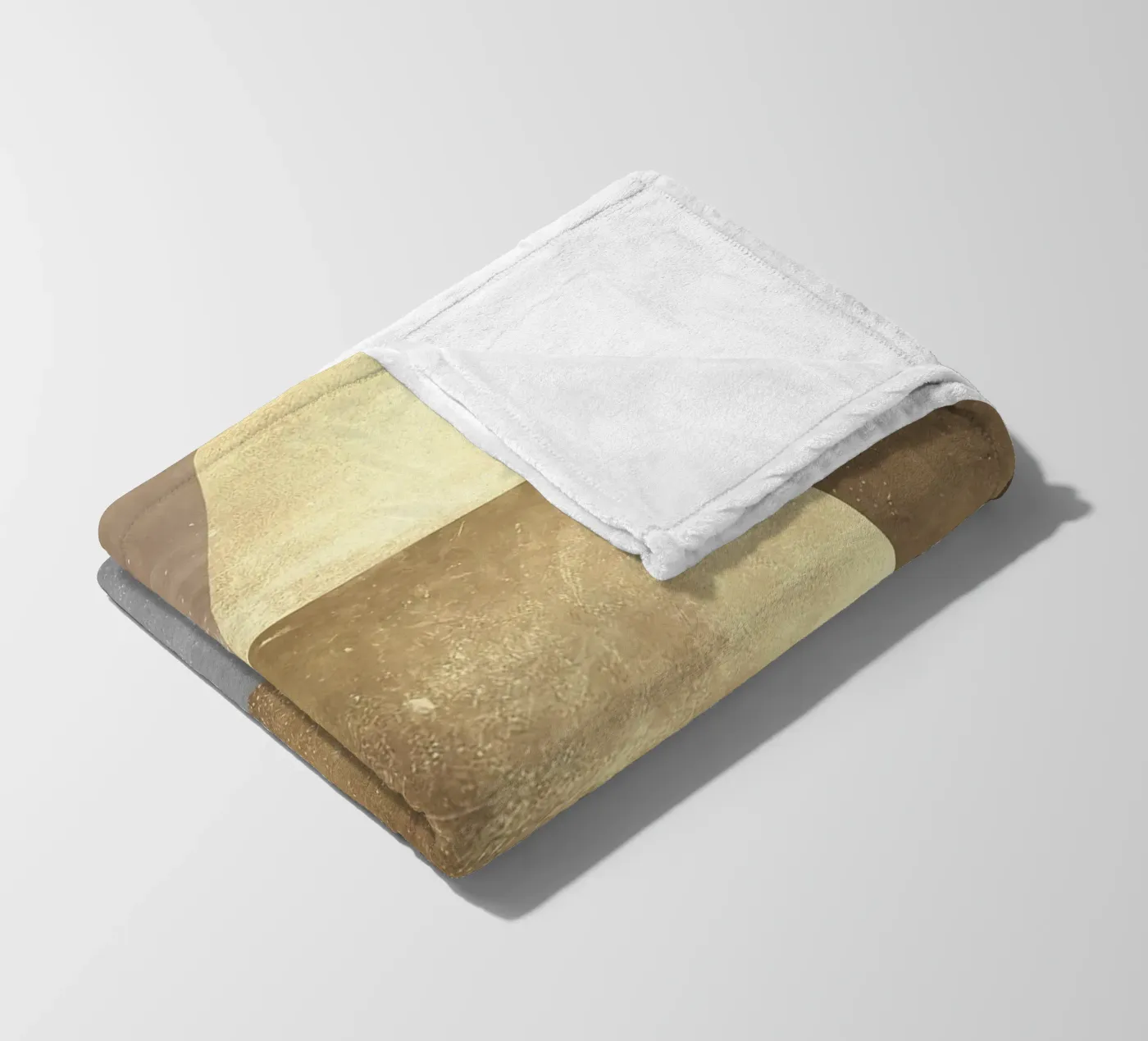 driehoek licht schaduw textuur fleecedeken van Patrick M Gerber