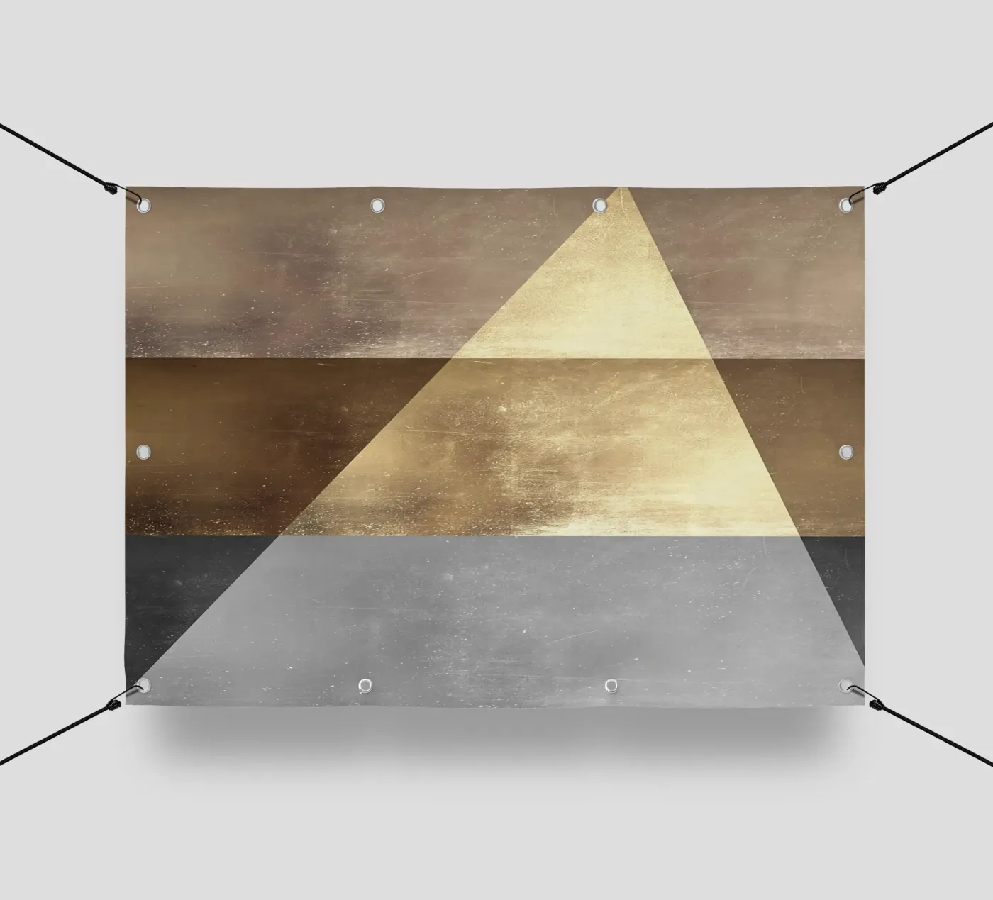 triangle light shadow texture pvc cover by Patrick M Gerber