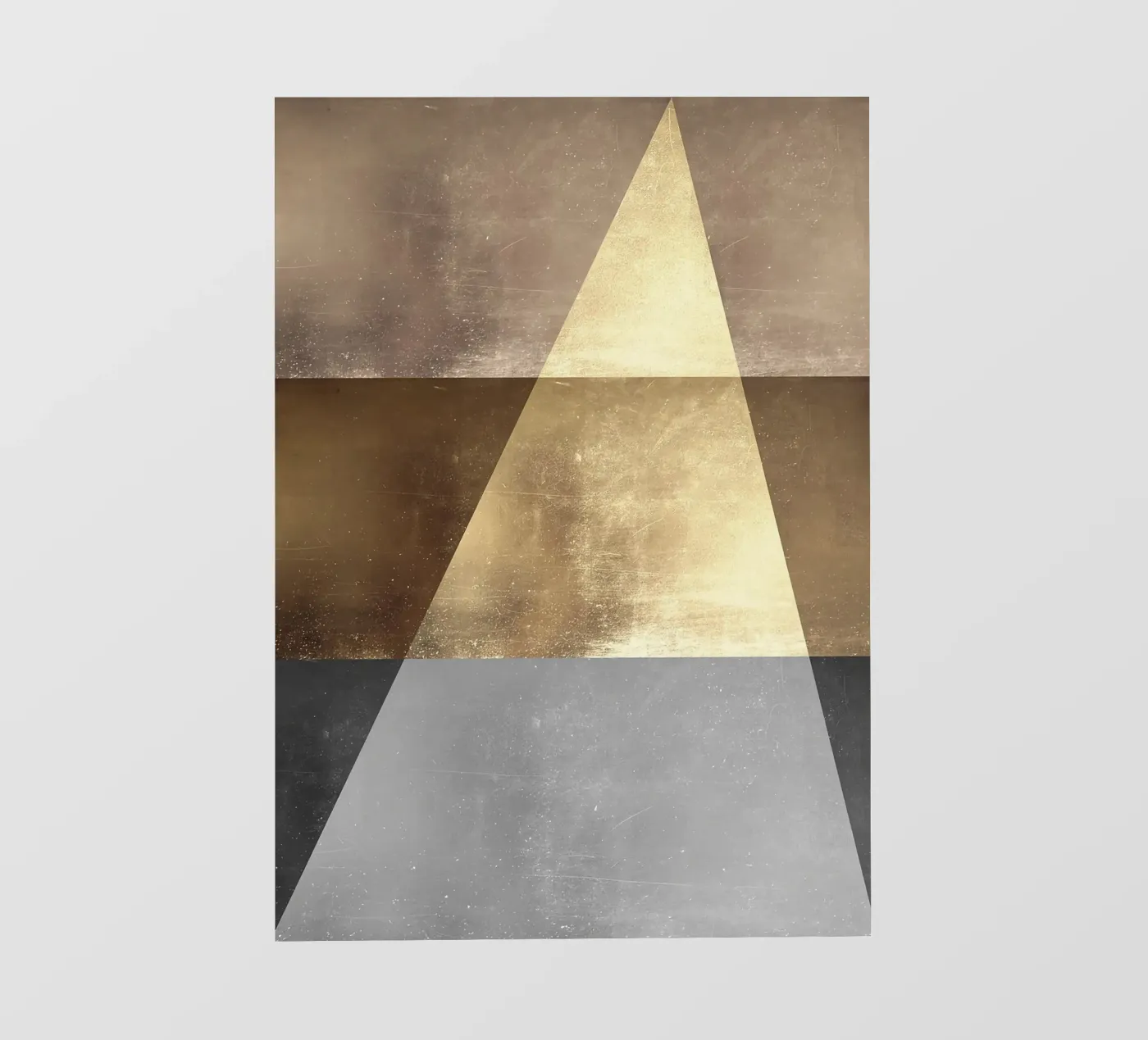 triangle light shadow texture pvc cover by Patrick M Gerber