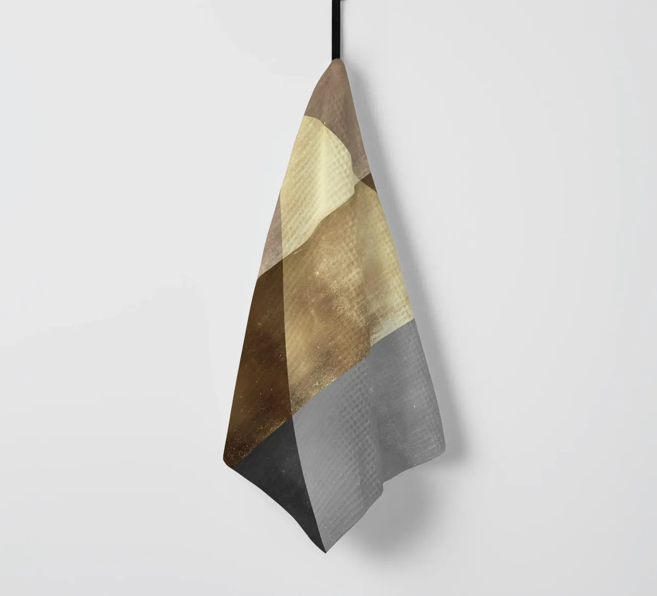 triangle lumière ombre texture torchon de Patrick M Gerber