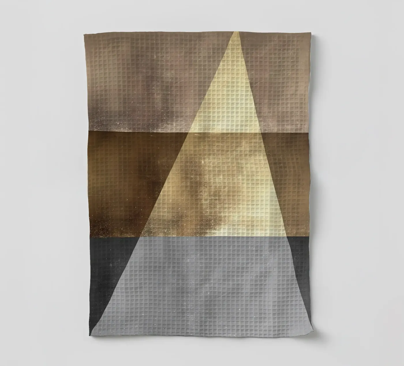 triangle lumière ombre texture torchon de Patrick M Gerber