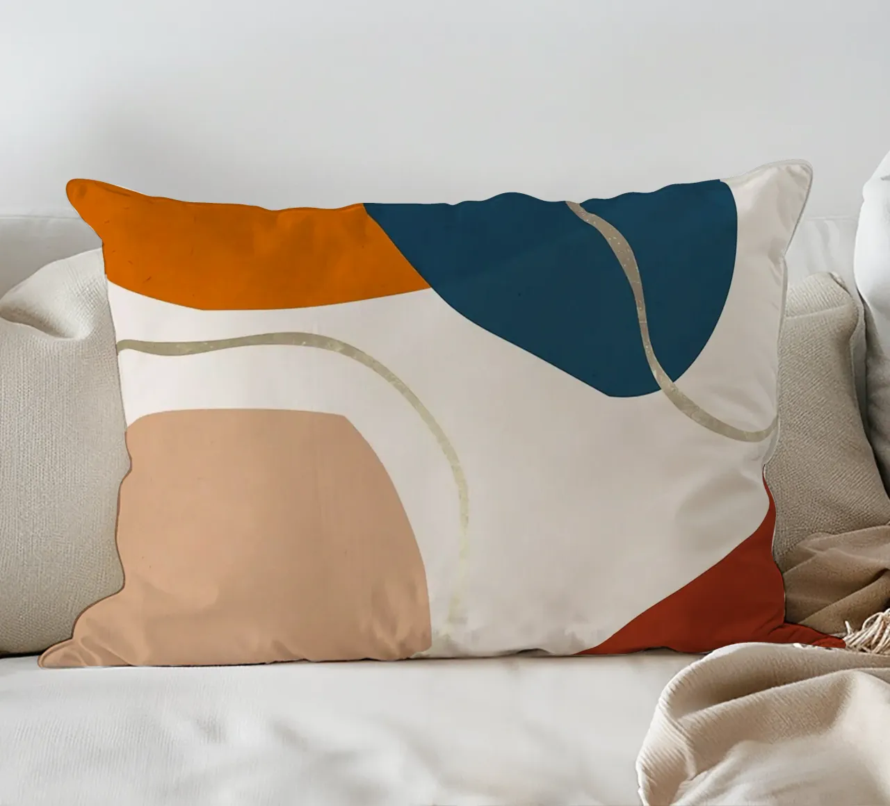 forme geometriche forme astratte cerchi curve cuscino da Patrick M Gerber