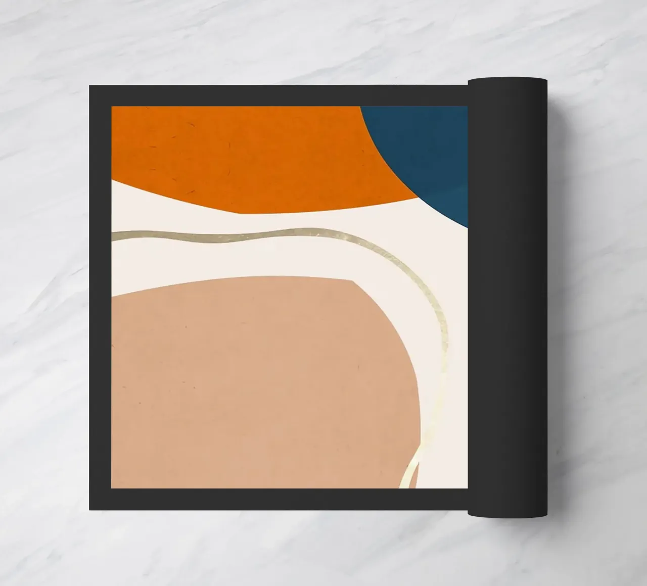 forme geometriche forme astratte cerchi curve zerbino da Patrick M Gerber