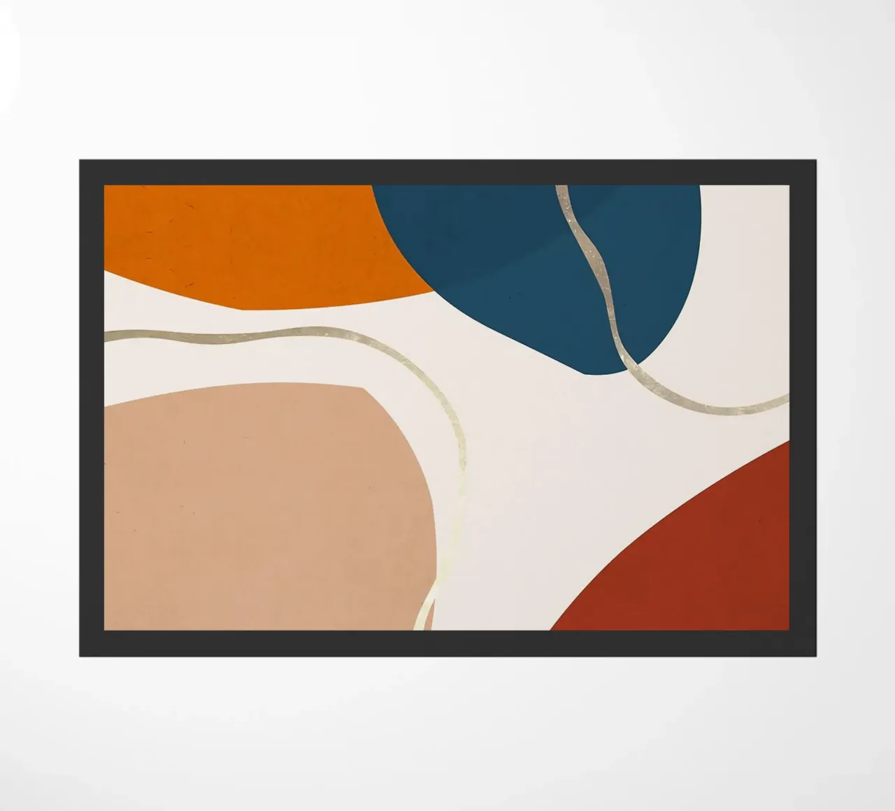 forme geometriche forme astratte cerchi curve zerbino da Patrick M Gerber