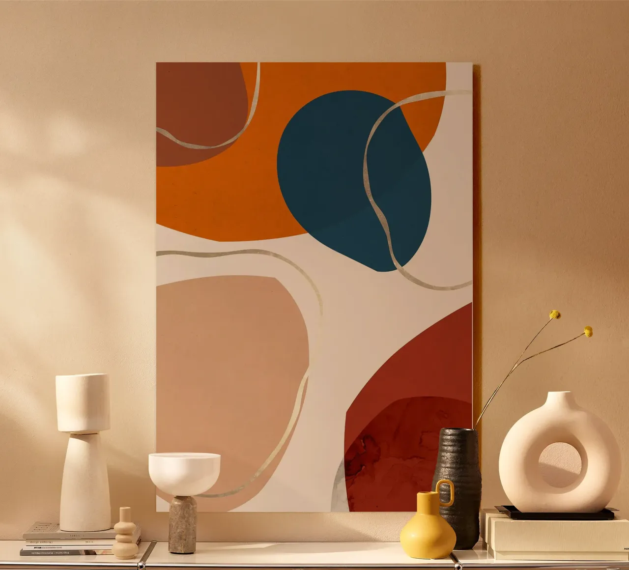 forme geometriche forme astratte cerchi curve plexiglass da Patrick M Gerber