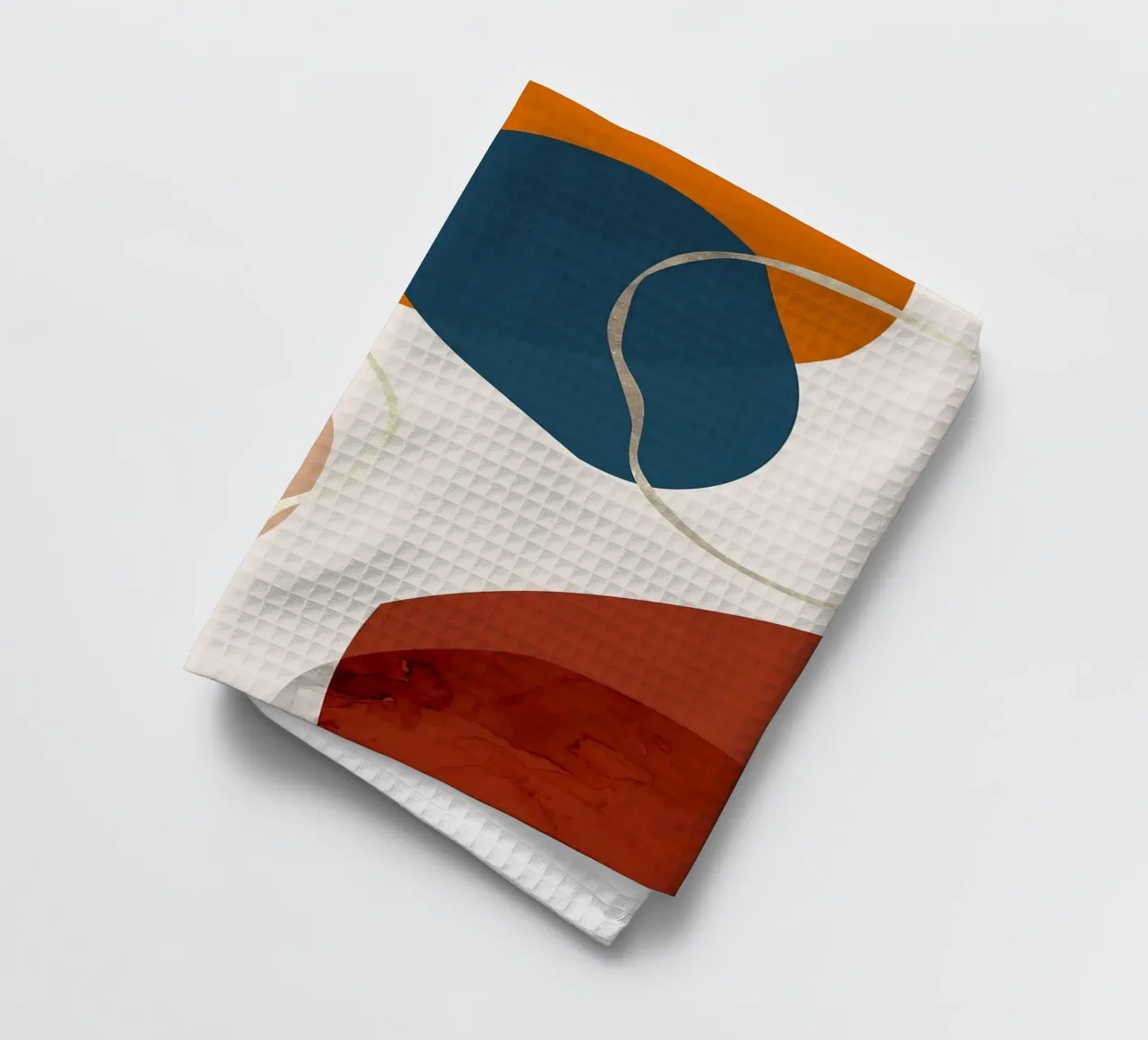 forme geometriche forme astratte cerchi curve canovaccio da cucina da Patrick M Gerber