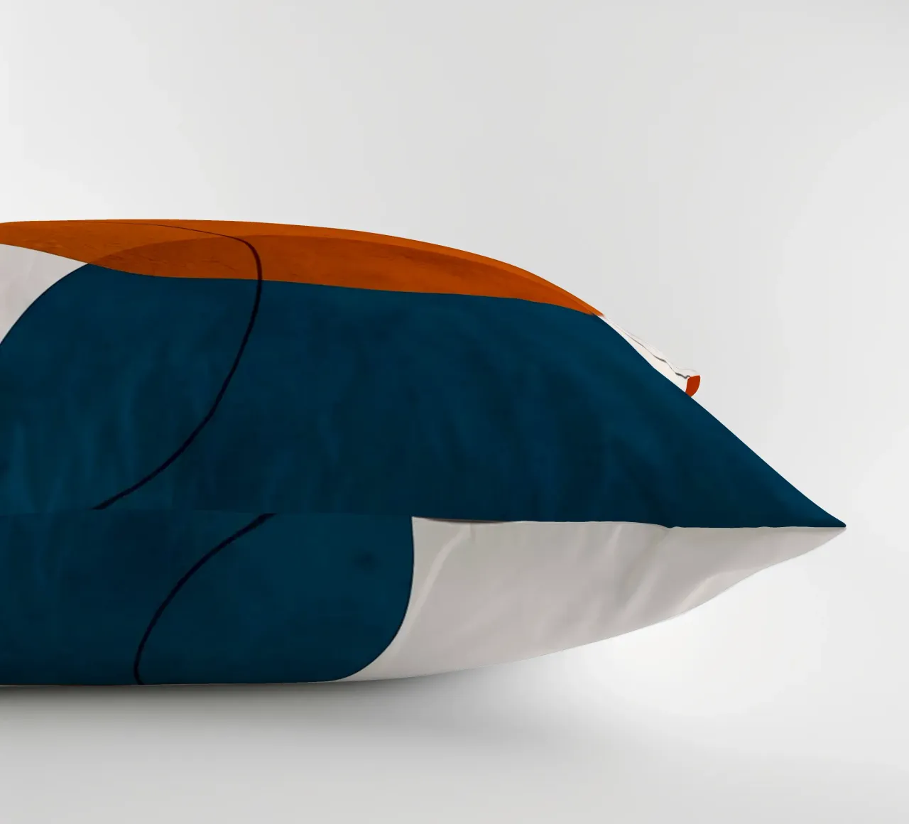 abstract shapes overlapping shapes simple forms decorative cushion by Patrick M Gerber