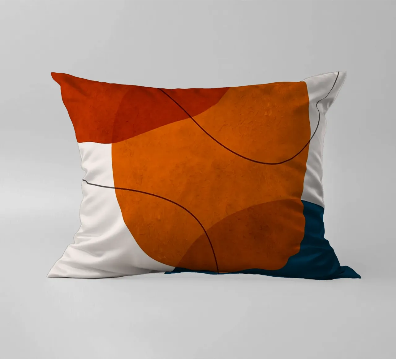 forme astratte forme sovrapposte forme semplici cuscino da Patrick M Gerber