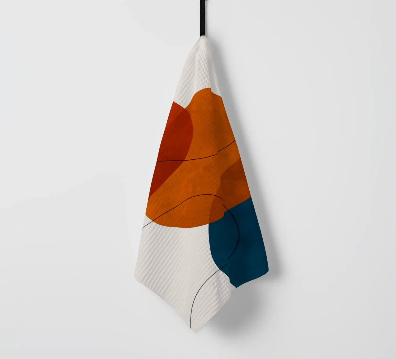 forme astratte forme sovrapposte forme semplici canovaccio da cucina da Patrick M Gerber