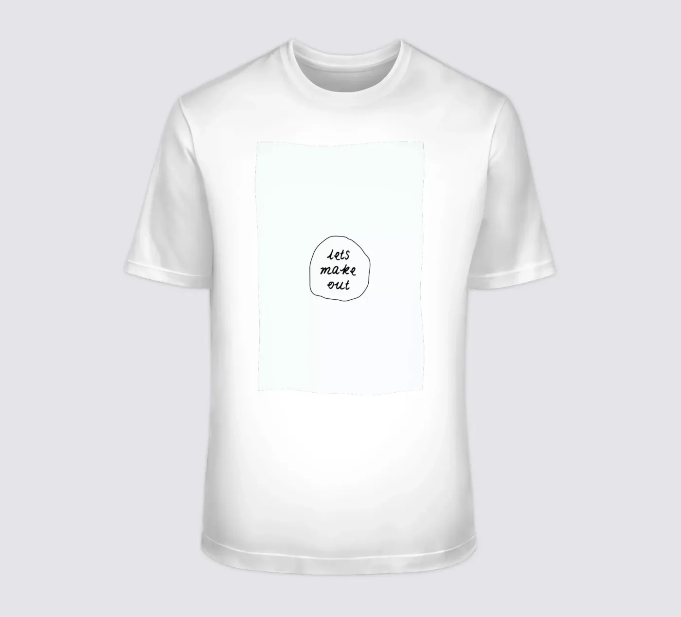 Make out t-shirt da Magdalena Lindstedt