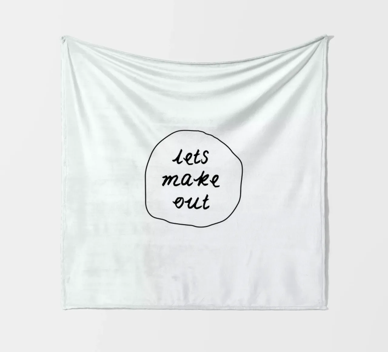 Make out Fleecedecke von Magdalena Lindstedt