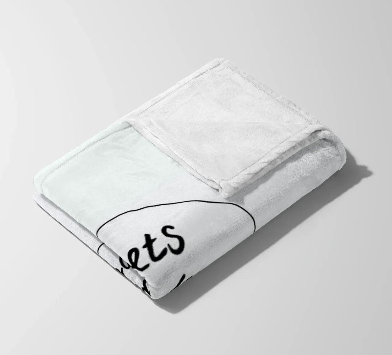 Make out Fleecedecke von Magdalena Lindstedt