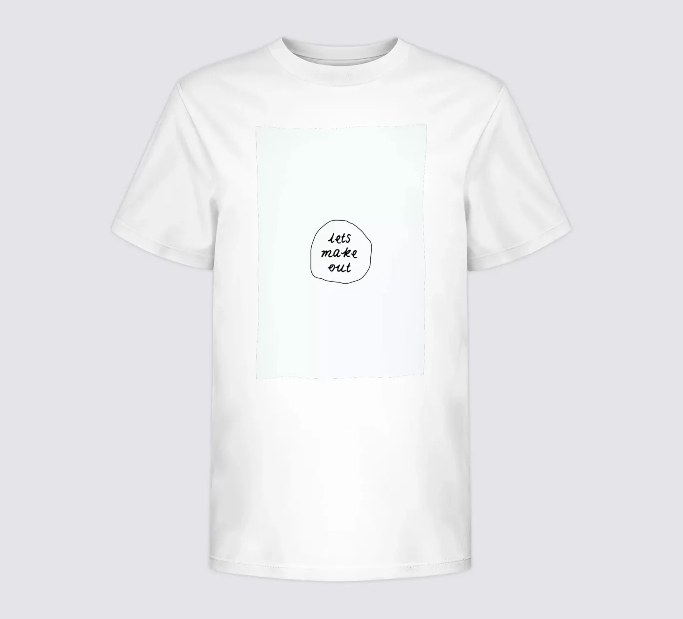 Make out kinder t-shirt van Magdalena Lindstedt