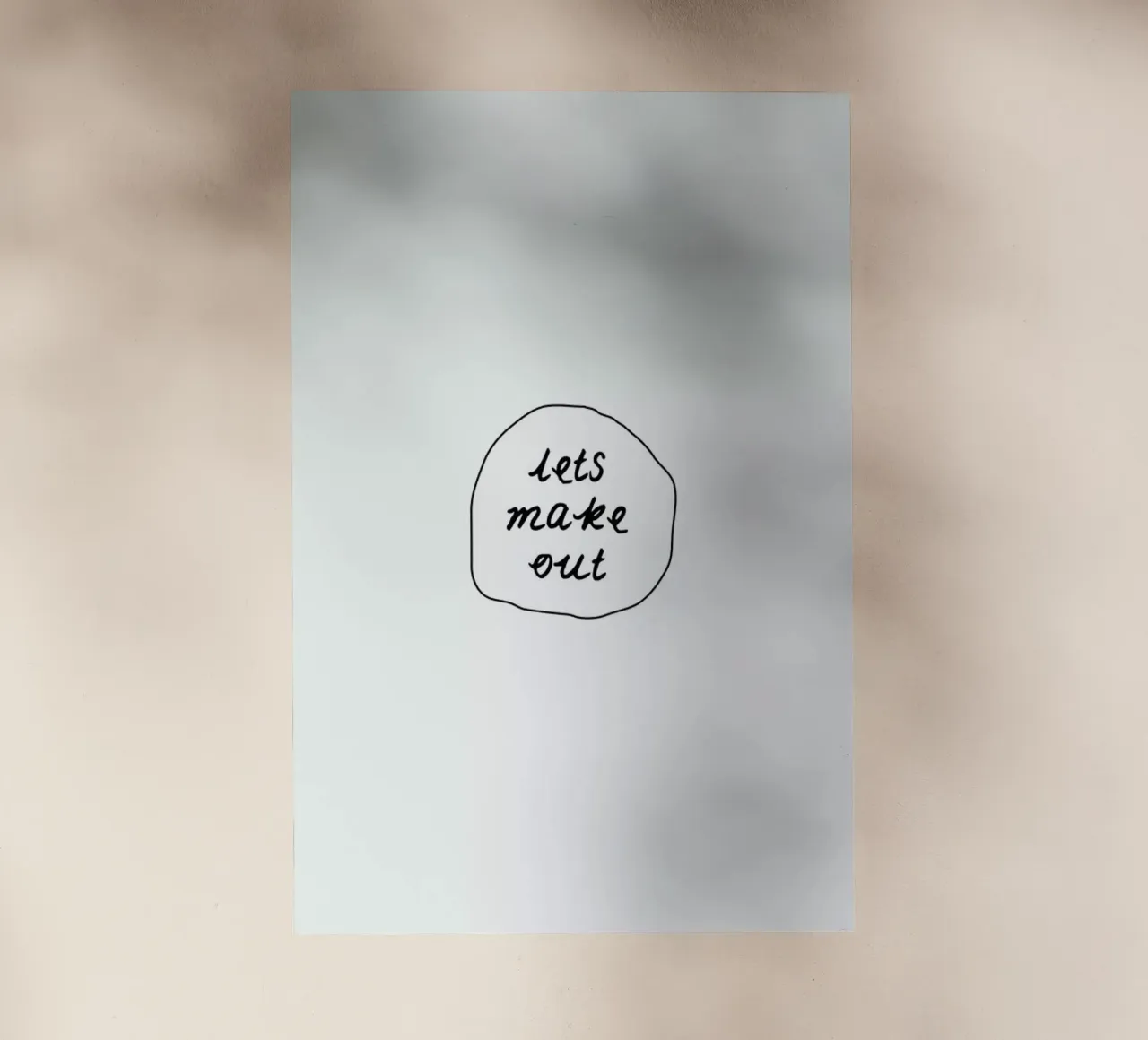 Make out pellicola backlit da Magdalena Lindstedt