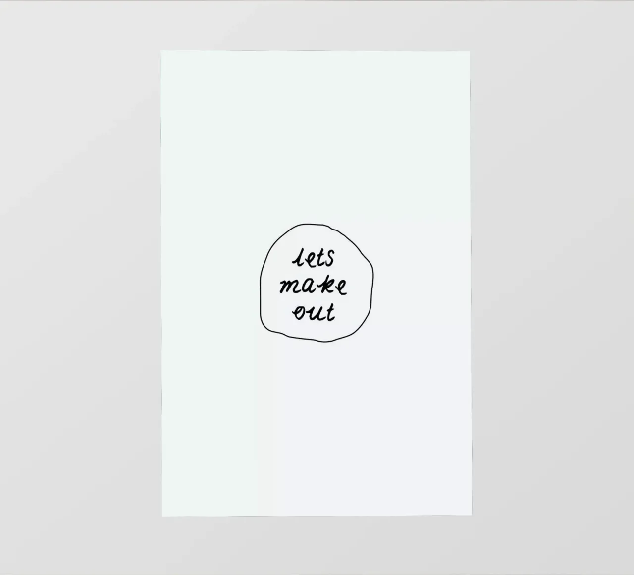 Make out pellicola backlit da Magdalena Lindstedt