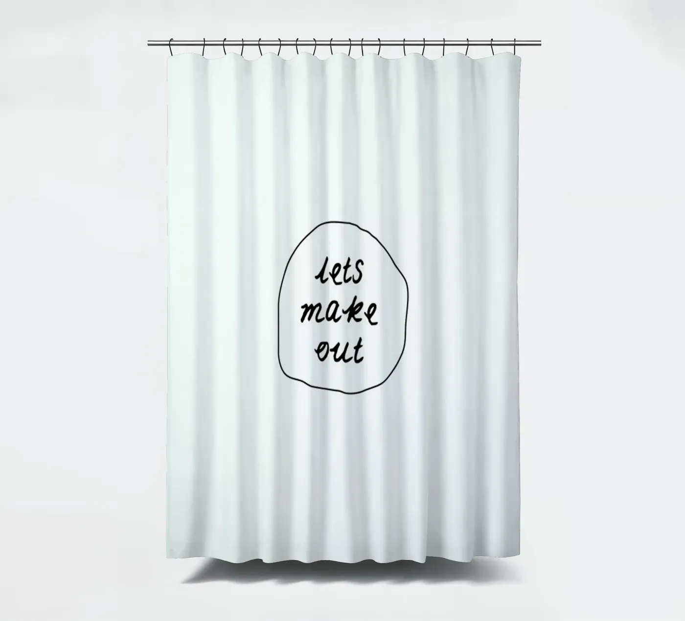 Make out douchegordijn van Magdalena Lindstedt