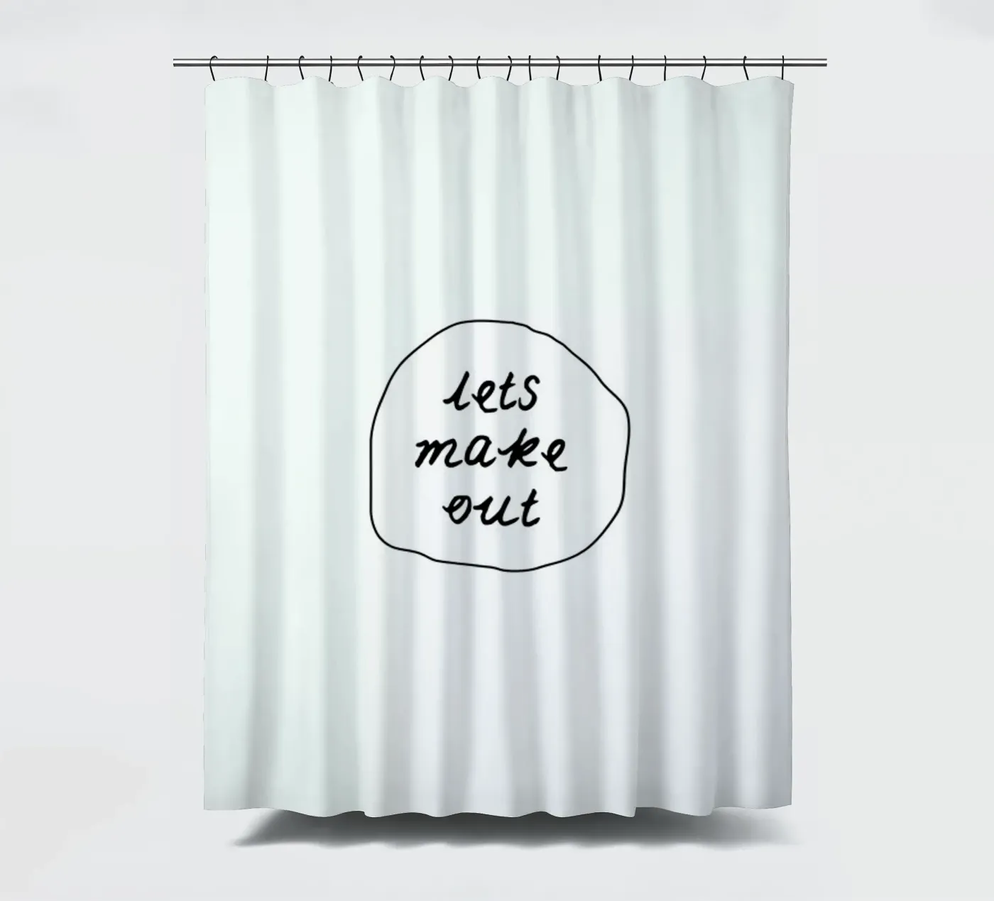 Make out douchegordijn van Magdalena Lindstedt