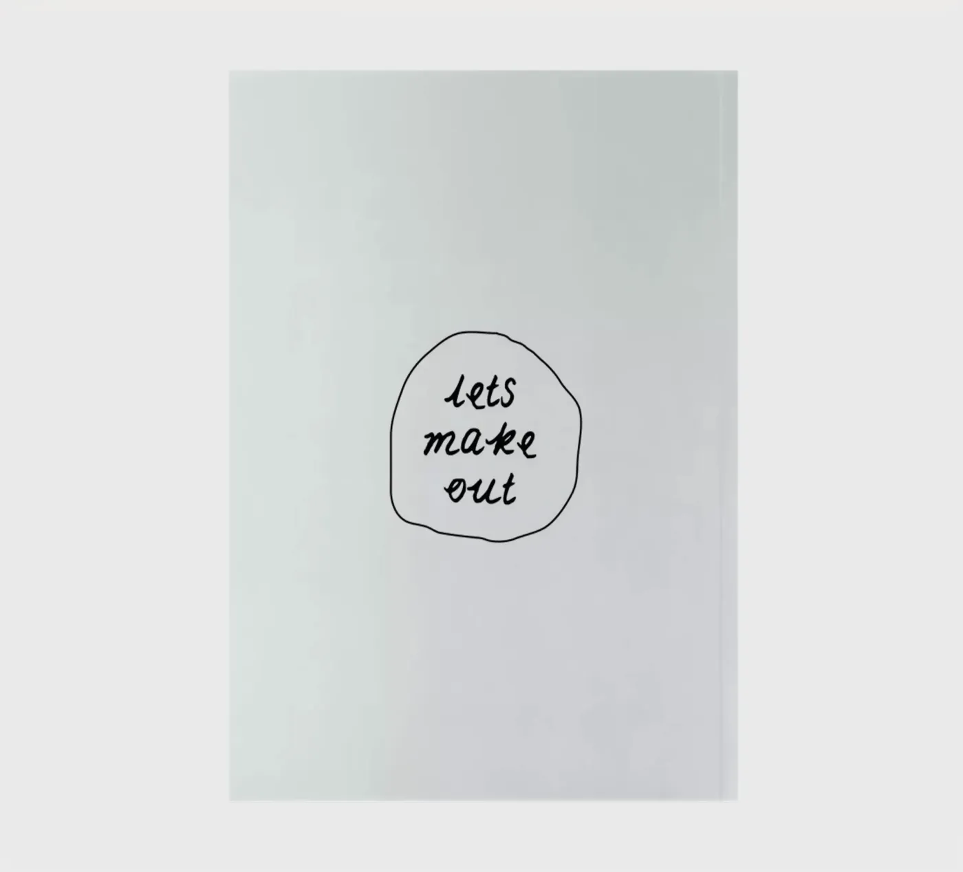 Make out notebook by Magdalena Lindstedt